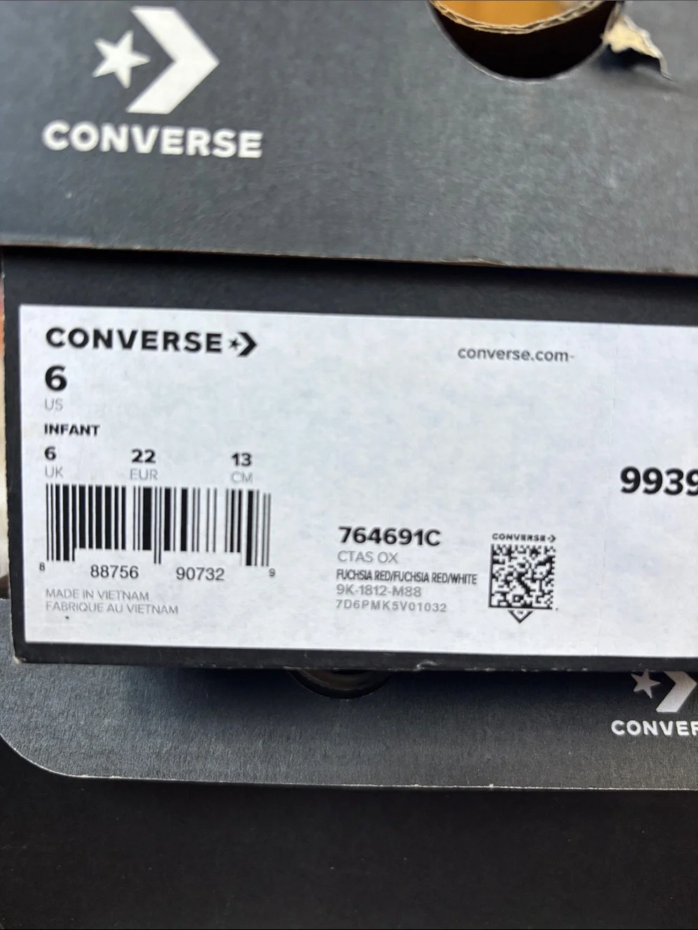 Converse Hot Pink Glitter Low-Top Sneakers
